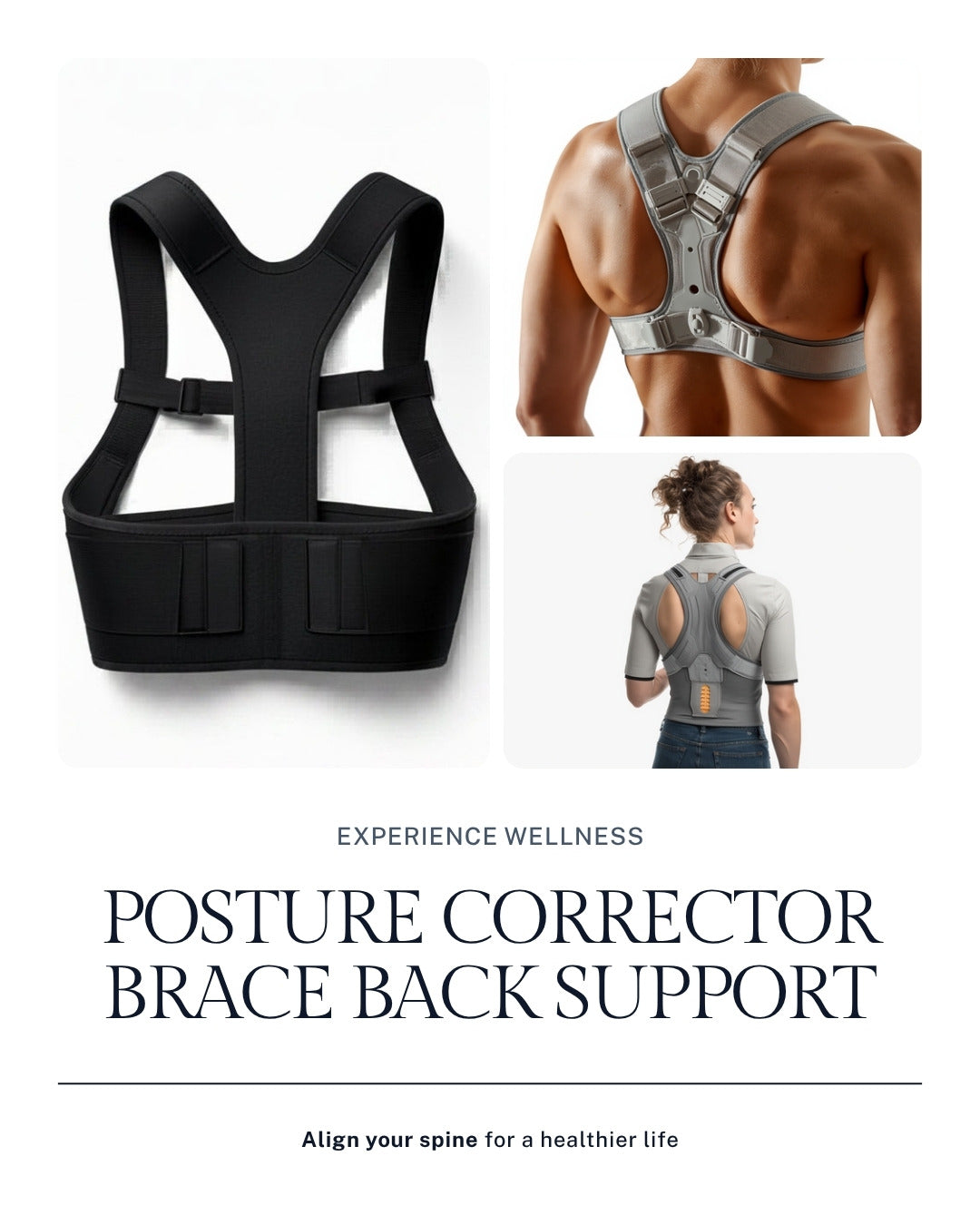 Uniqoro Posture Corrector Brace Design 2