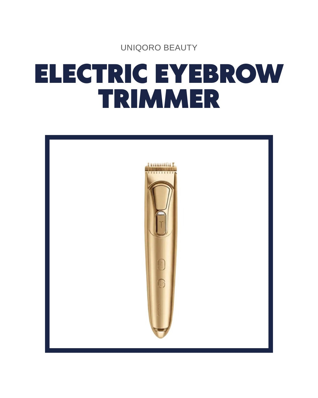Uniqoro Electric Eyebrow Trimmer Design 3