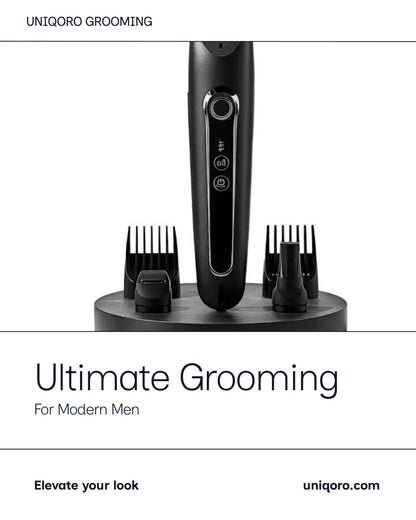 Uniqoro Beard Trimmer 5-in-1 Design 4