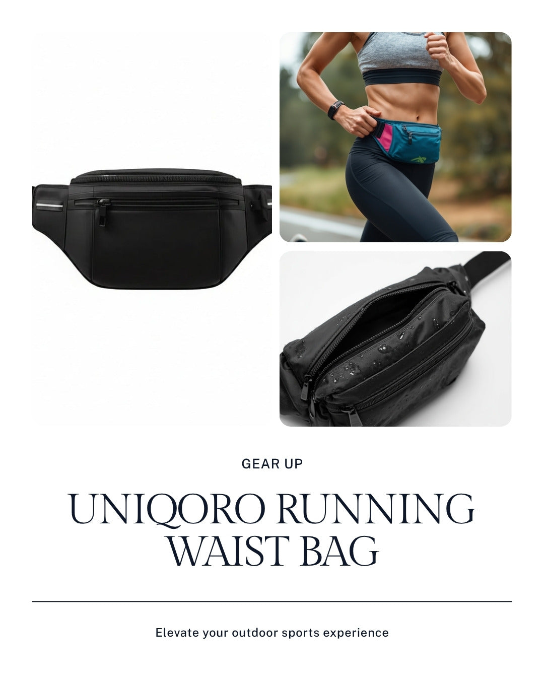Uniqoro Running Waist Bag Design 4