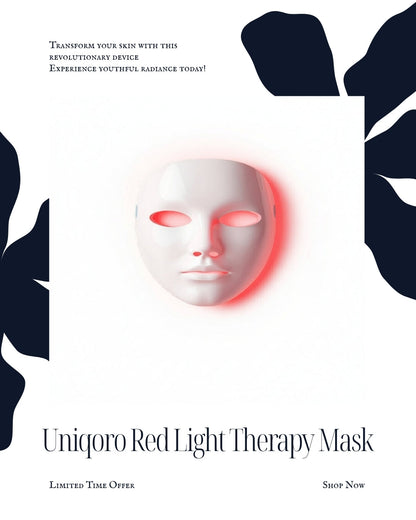 Uniqoro LED Red Light Therapy Face Mask Design 3