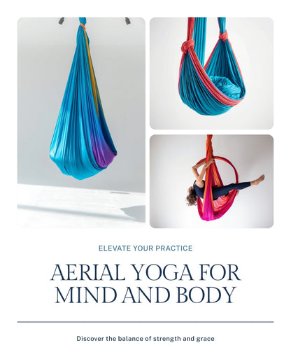 Aerial Yoga Hammock – Anti-Gravity Inversion Swing Silk