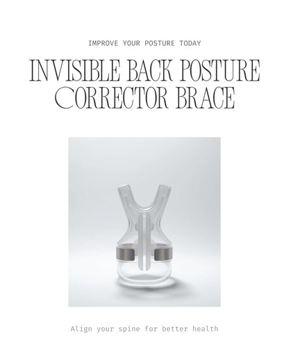 Invisible Posture Corrector – Under Clothing Shoulder Alignment