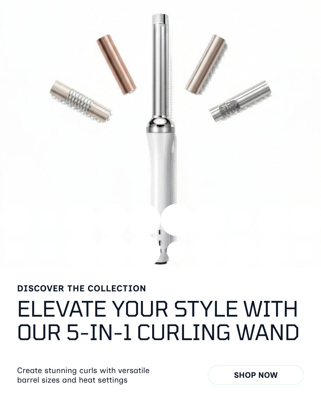 Uniqoro 5-in-1 Curling Wand Set Design 2