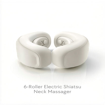 Cervical Neck Massager – 6-Roller Manual Trigger Point Relief