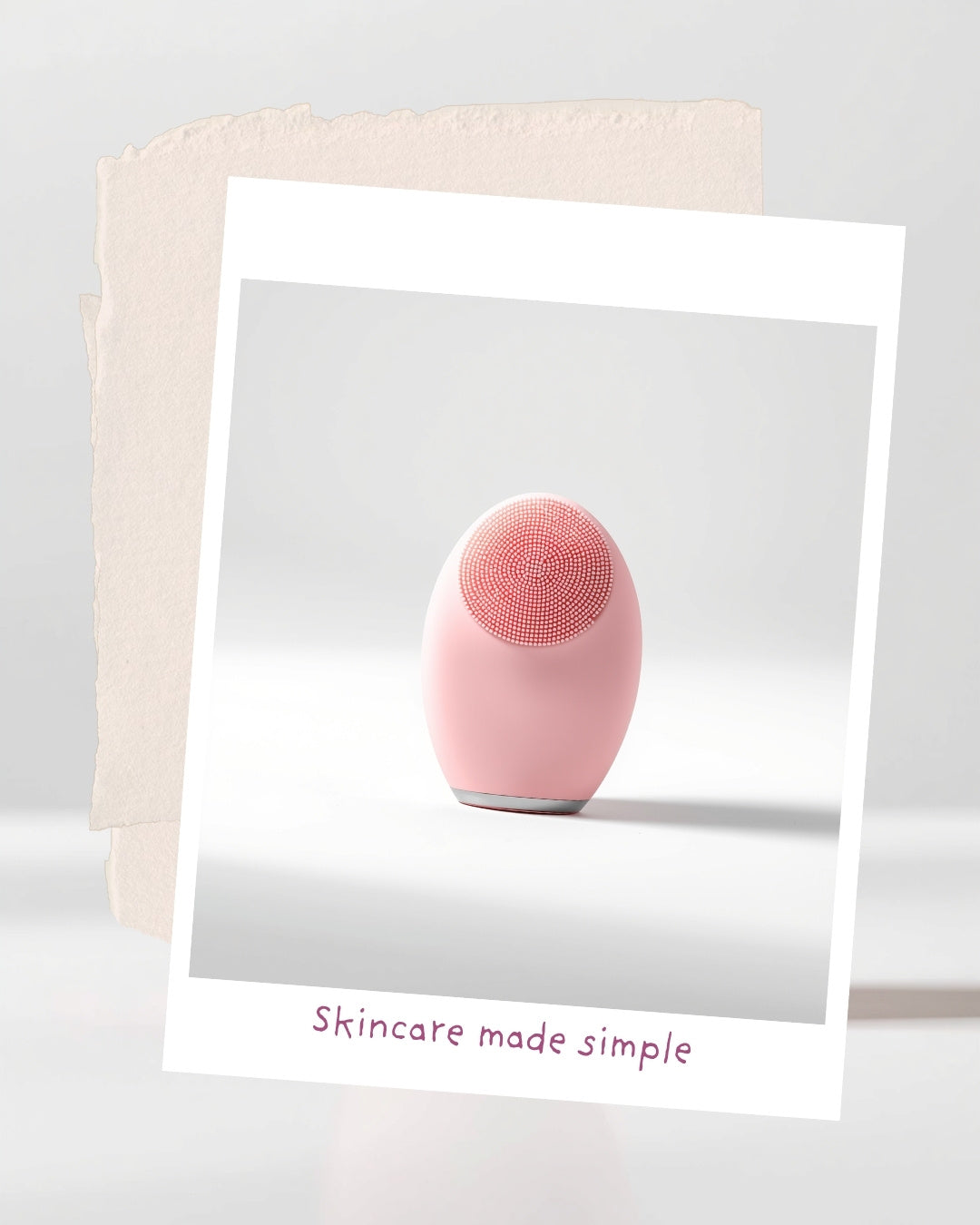 Silicone Electric Face Cleanser – Sonic Vibration Deep Pore