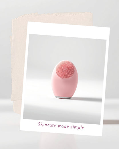 Silicone Electric Face Cleanser – Sonic Vibration Deep Pore