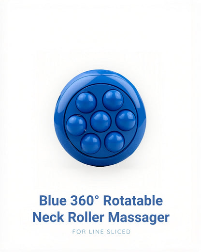 Neck Roller Massager – 360° 6-Ball Manual Trigger Point