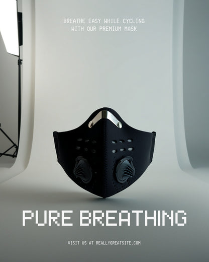 Sports Face Mask – Active Carbon Anti-Dust Cycling Running