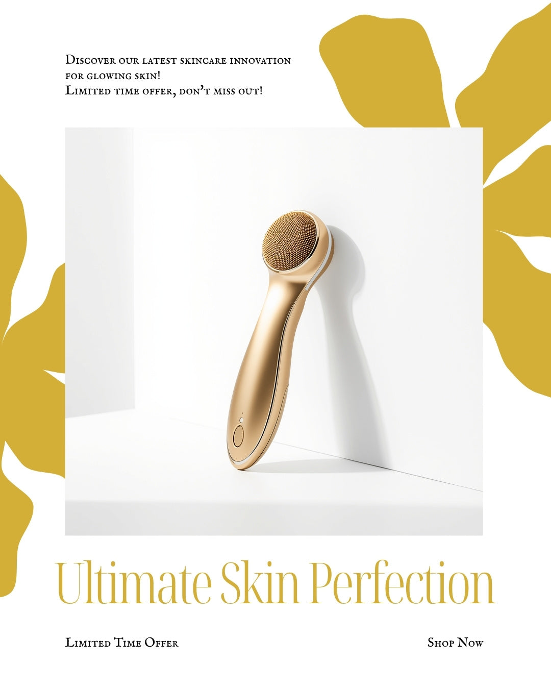 Ultrasonic Skin Scrubber – Electric Blackhead Remover Spatula