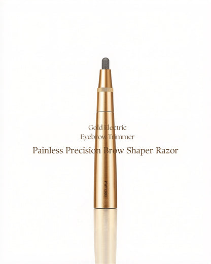 Electric Eyebrow Trimmer – LED Painless Facial Hair Remover
