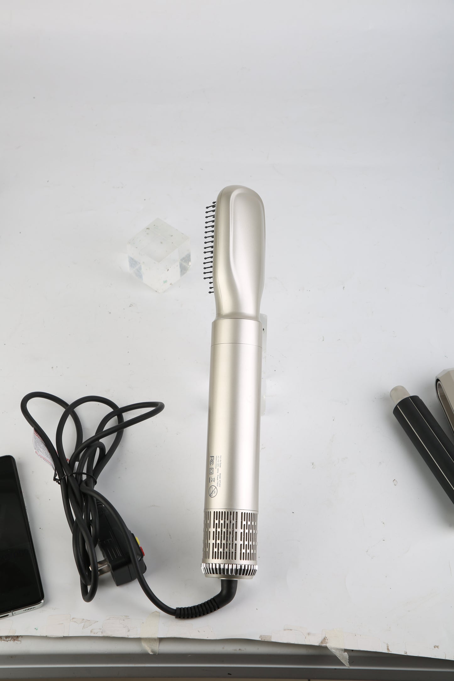 6-in-1 Hot Air Styler – Blow Dryer Brush Curler Combo