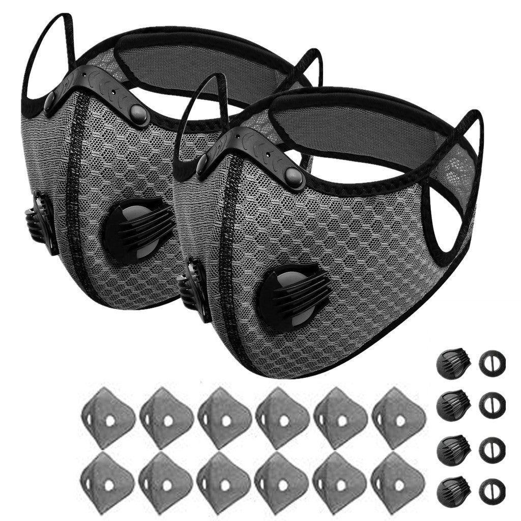 Sports Face Mask – Active Carbon Anti-Dust Cycling Running