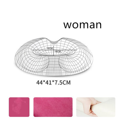 Memory Foam Seat Cushion – Ergonomic Office Coccyx Chair Pad