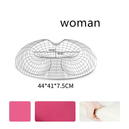 Memory Foam Seat Cushion – Ergonomic Office Coccyx Chair Pad