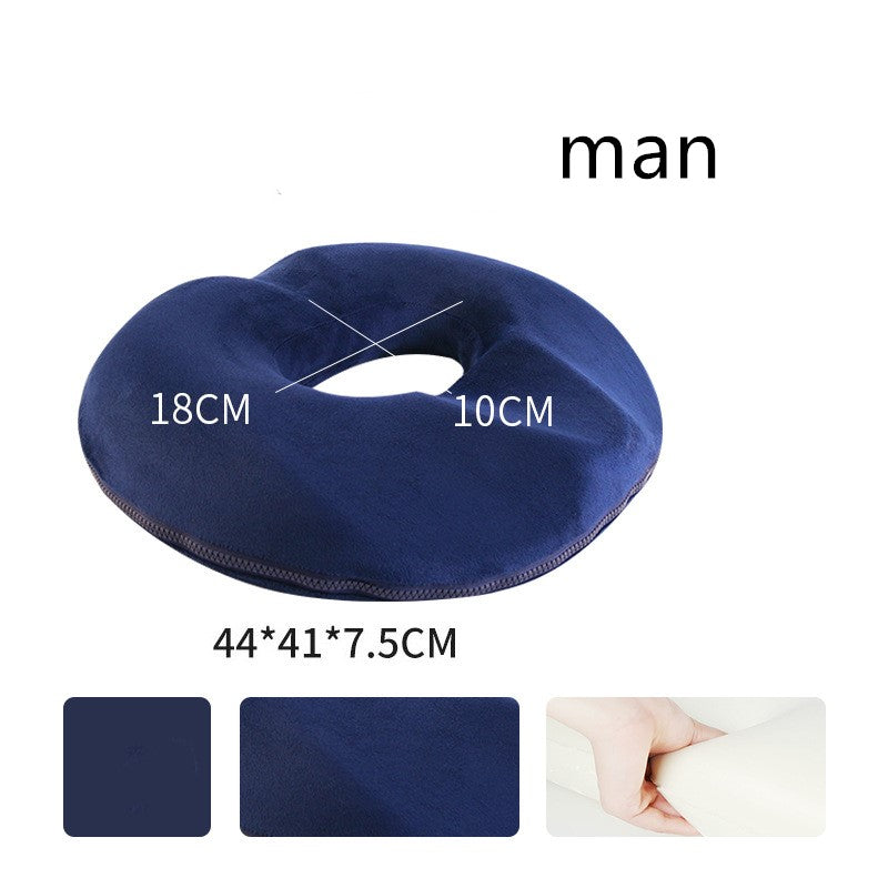 Memory Foam Seat Cushion – Ergonomic Office Coccyx Chair Pad