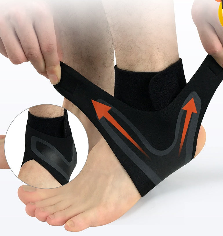 Ankle Support Brace – Compression Sleeve Sports Sprain Recovery