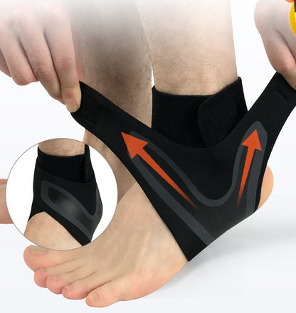 Ankle Support Brace – Compression Sleeve Sports Sprain Recovery