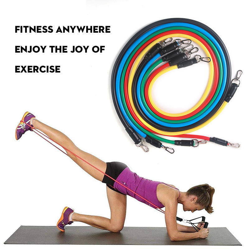 Resistance Bands Set – Elastic Pull Rope Full Body Training