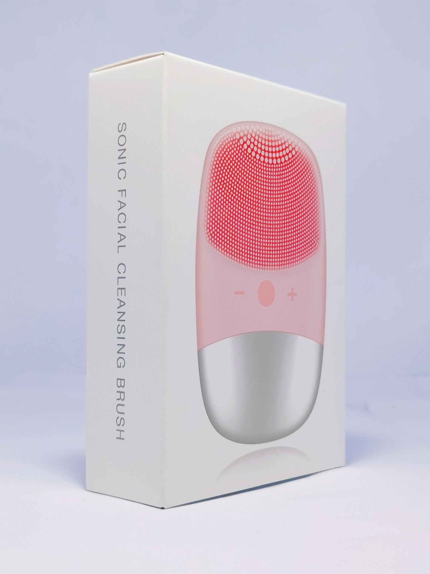 Mini Sonic Silicone Face Cleanser – USB Rechargeable Pore Brush
