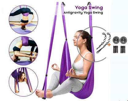 Aerial Yoga Hammock – Anti-Gravity Inversion Swing Silk