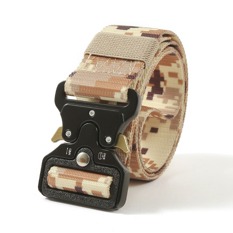 Military Tactical Belt – Heavy Duty Outdoor Nylon Training
