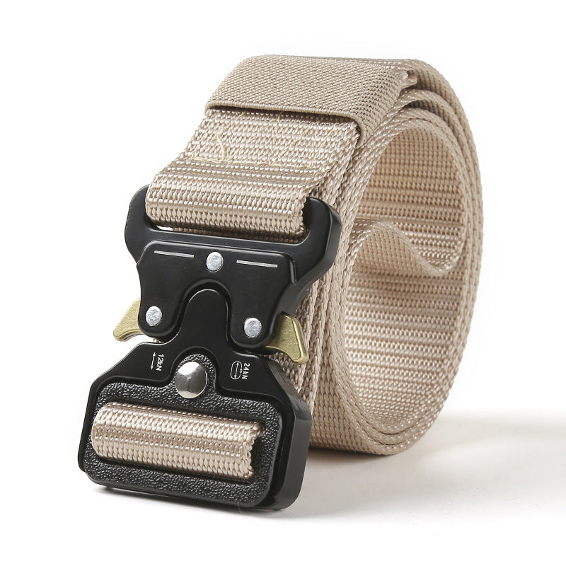 Military Tactical Belt – Heavy Duty Outdoor Nylon Training