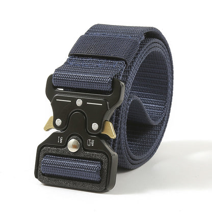 Military Tactical Belt – Heavy Duty Outdoor Nylon Training