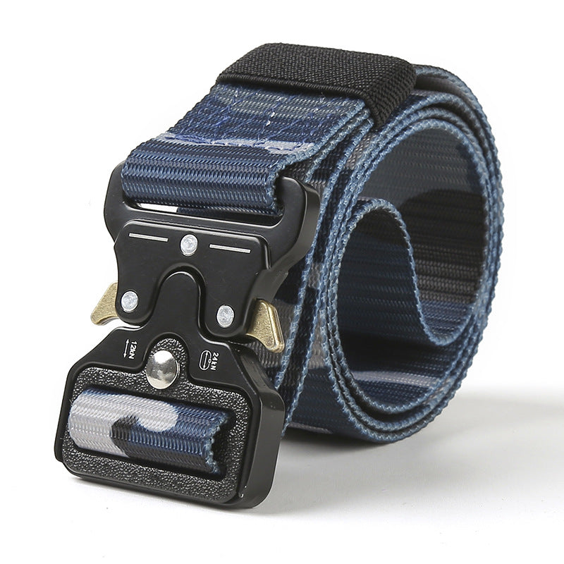 Military Tactical Belt – Heavy Duty Outdoor Nylon Training