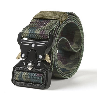Military Tactical Belt – Heavy Duty Outdoor Nylon Training