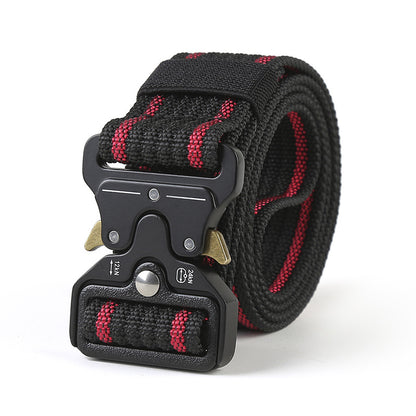 Military Tactical Belt – Heavy Duty Outdoor Nylon Training