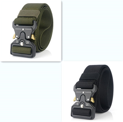 Military Tactical Belt – Heavy Duty Outdoor Nylon Training