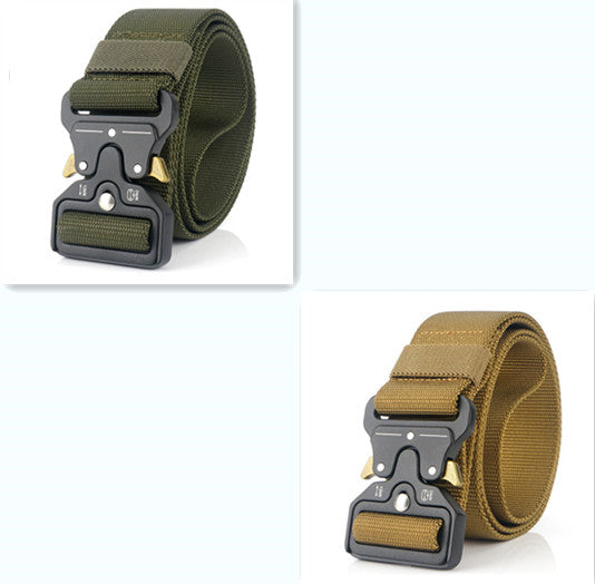 Military Tactical Belt – Heavy Duty Outdoor Nylon Training