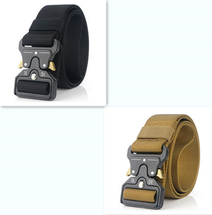Military Tactical Belt – Heavy Duty Outdoor Nylon Training