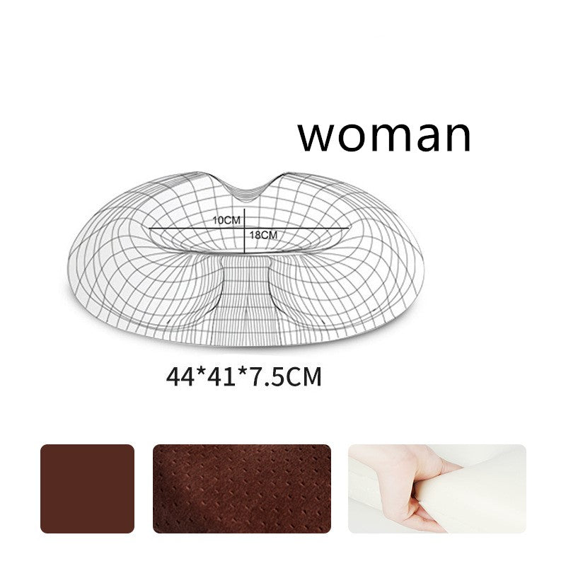 Memory Foam Seat Cushion – Ergonomic Office Coccyx Chair Pad