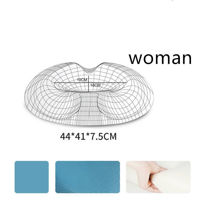 Memory Foam Seat Cushion – Ergonomic Office Coccyx Chair Pad