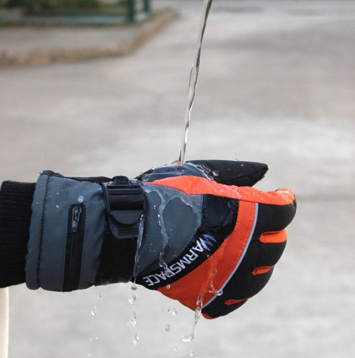 Heated Winter Gloves – 4000mAh Rechargeable Electric Warmers