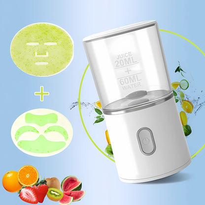 LED Face Mask Rechargeable – Mini Red Light Anti-Aging Therapy