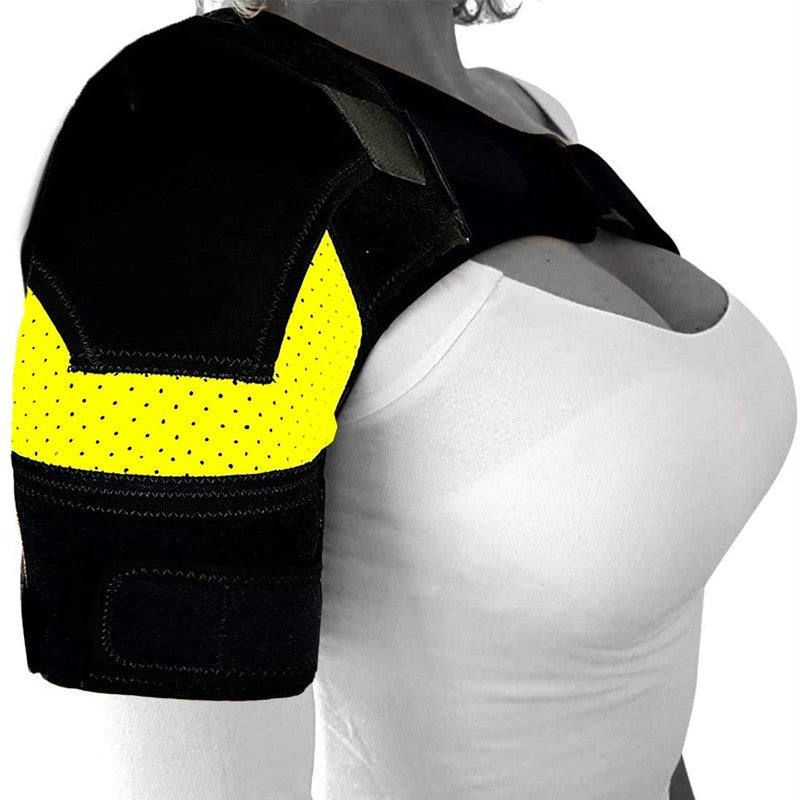 Shoulder Brace with Ice Pack – Compression Rotator Cuff Support