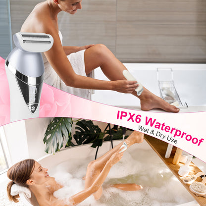 7-in-1 Women Electric Shaver – Full Body Hair Removal Kit