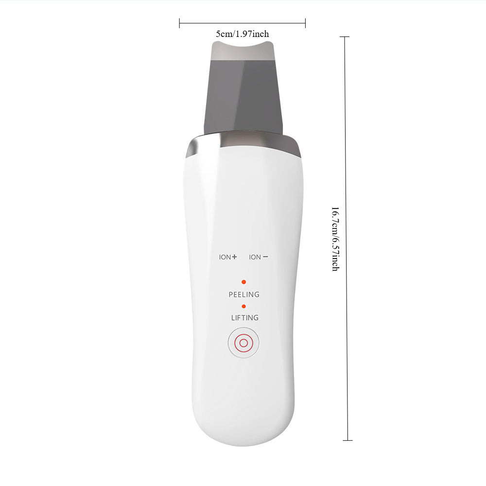 Ultrasonic Skin Scrubber – Electric Blackhead Remover Spatula