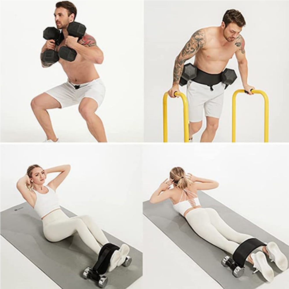 Hip Thrust Belt – Anti-Slip Glute Training Dumbbell Strap