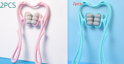 Cervical Neck Massager – 6-Roller Manual Trigger Point Relief