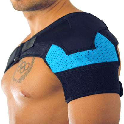 Shoulder Brace with Ice Pack – Compression Rotator Cuff Support