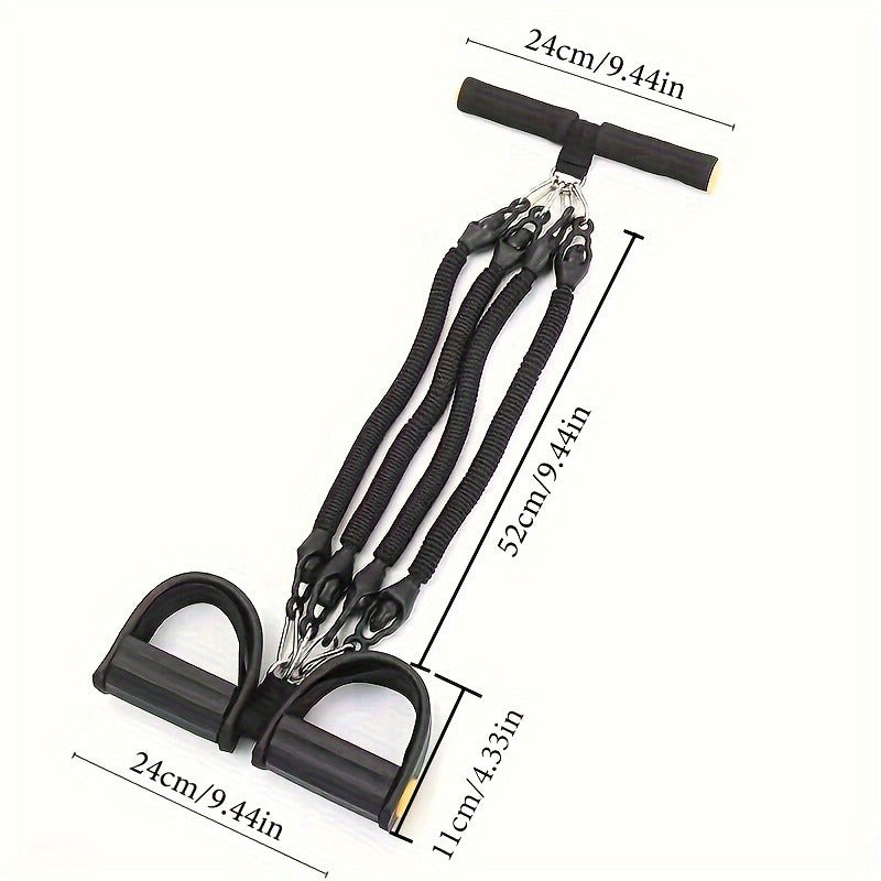 Resistance Bands with Foot Pedals – Full Body Home Gym Kit