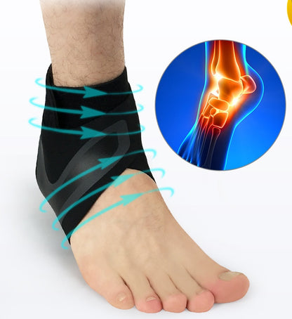 Ankle Support Brace – Compression Sleeve Sports Sprain Recovery