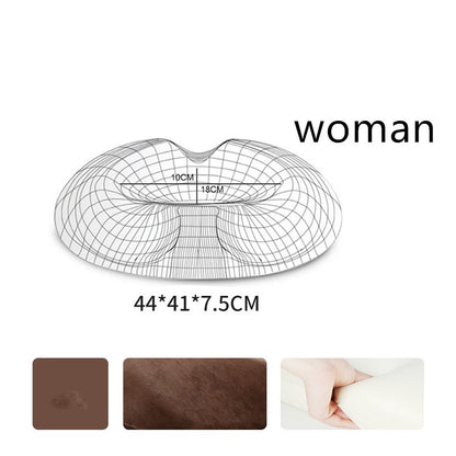 Memory Foam Seat Cushion – Ergonomic Office Coccyx Chair Pad