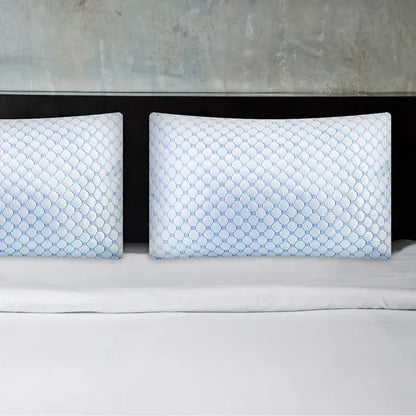 Cooling Gel Memory Foam Pillows – 2-Pack Queen Size Sleep