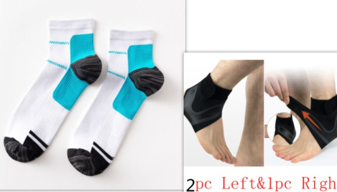 Ankle Support Brace – Compression Sleeve Sports Sprain Recovery