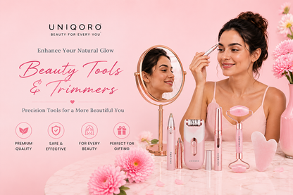 2-in-1 Heated Eyelash Curler & Eyebrow Trimmer – Women